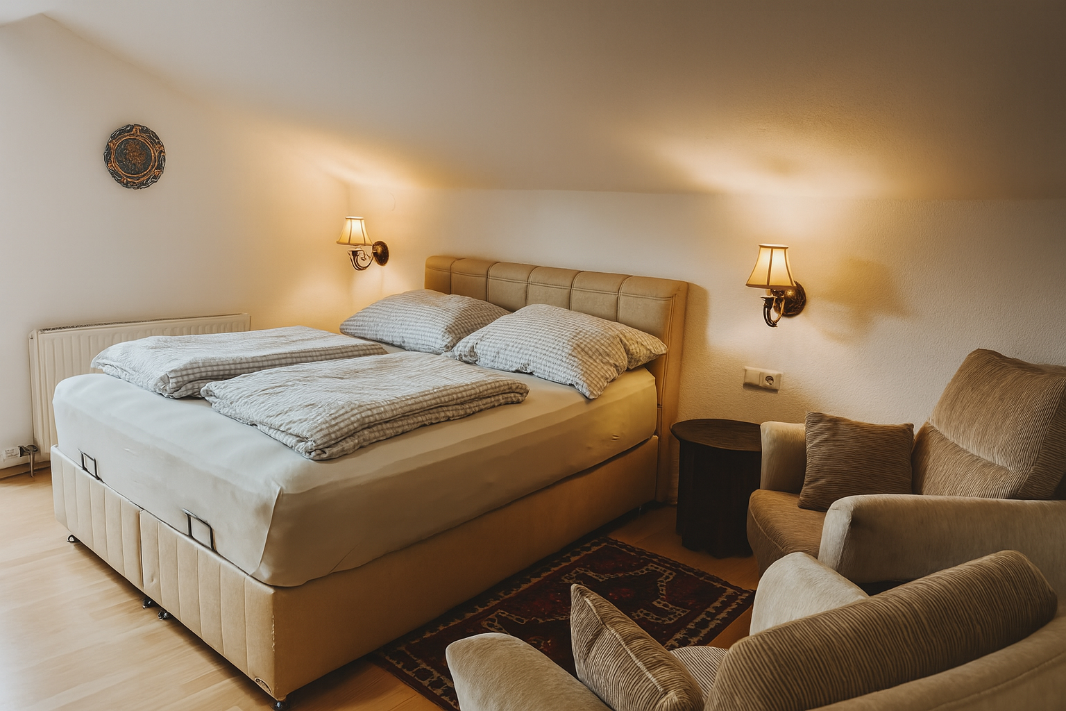 Schlafzimmer Doppelbett